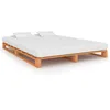 Image de vidaXL Cadre de lit de Palette sans Matelas 140x200 cm Bois Massif