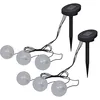 Image de vidaXL Lampes flottantes à LED 6 pcs pour étang et piscine
