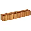 Image de vidaXL Lit surélevé de jardin 150x30x25 cm Bois massif d'acacia