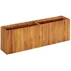 Image de vidaXL Lit surélevé de jardin 150x30x50 cm Bois massif d'acacia