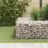 Image de vidaXL Lit surélevé cube à gabion Fil d'acier 50x50x50 cm