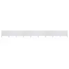 Image de vidaXL Paravent 9 panneaux Tissu 1200 x 80 cm Blanc sable