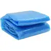 Image de vidaXL Couverture de piscine Bleu 210 cm PE