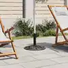 Image de vidaXL Socle de parasol Bronze 12 kg 48 cm Fonte