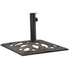 Image de vidaXL Socle de parasol Bronze 12 kg 49 cm Fonte