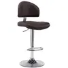 Image de vidaXL Tabouret de bar Marron Similicuir