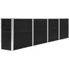 Image de vidaXL Jardinière 320x40x77 cm Acier galvanisé Anthracite