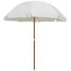Image de vidaXL Parasol de jardin avec mât en acier 240 cm Sable