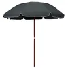 Image de vidaXL Parasol de jardin avec mât en acier 240 cm anthracite