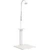 Image de vidaXL Douche de Jardin Douche de Camping Douche de Patio Douche d'Extérieur Douche d'Arrière-Cour Résistance aux Intempéries Blanc Bois