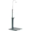 Image de vidaXL Douche de Jardin Douche de Camping Douche de Patio Douche d'Extérieur Douche d'Arrière-Cour Résistance aux Intempéries Anthracite Bois