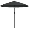 Image de vidaXL Parasol d'Extérieur avec Mât en Aluminium, Pare-Soleil de Patio, Abri de Soleil, Parasol de Plage Jardin Terrasse, 270 cm Anthracite
