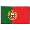 Image de vidaXL Drapeau Portugal Evénements Sportifs Drapeau National Fête Jardin Extérieur Durable Robuste Equipé de Deux  illets 90x150 cm