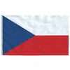 Image de vidaXL Drapeau République tchèque 90x150 cm