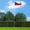 Image de vidaXL Drapeau République tchèque 90x150 cm
