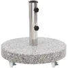Image de Socle de parasol Granite 30 kg Rond Gris