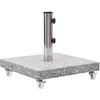 Image de Socle de parasol Granite 30 kg Carré Gris