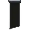 Image de vidaXL Auvent latéral de balcon 105x250 cm noir