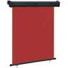 Image de vidaXL Auvent latéral de balcon 145x250 cm Rouge
