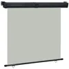 Image de vidaXL Auvent Latéral de Balcon Pare-Soleil Pare-Brise de Balcon Patio Terrasse Extérieur Résistant aux UV et à l'eau 165x250 cm Gris