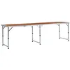 Image de vidaXL Table Pliable de Camping Table Pliable de Jardin Table de Randonnée Table de Pique-Nique Table d'Exterieur Aluminium 240x60 cm