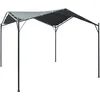 Image de Auvent tente belvédère 3x3 m Acier Anthracite