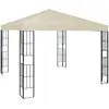 Image de vidaXL Belvédère 3x3 m Crème