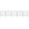Image de vidaXL Ensemble de clôture de jardin arquée 77,5x78,5 cm vert