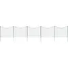 Image de vidaXL Ensemble de clôture de jardin voûtée plus basse 77,5x64 cm vert