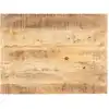 Image de vidaXL Dessus de table Bois de manguier solide 15-16 mm 70x60 cm