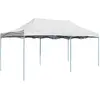 Image de vidaXL Tente de réception pliable professionnelle 3x6 m Acier Blanc