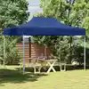 Image de vidaXL Tente de réception pliable professionnelle 3x4 m Acier Bleu
