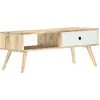 Image de vidaXL Table basse 90x50x40 cm Bois de manguier massif