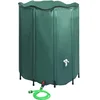 Image de vidaXL Réservoir Pliable d'eau de Pluie avec Robinet Collecteur de Stockage Réservoir de Stockage Baril d'eau Jardin Pelouse Extérieur 1000 L