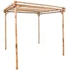 Image de vidaXL Pergola Bambou 170x170x220 cm
