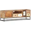 Image de vidaXL Meuble TV 120 x 30 x 40 cm Bois de récupération massif