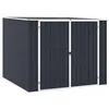 Image de vidaXL Abri de Jardin Hangar de Stockage d'Outils Cabane de Jardin Abri de Rangement Remise d'Extérieur Anthracite 195x198x159 cm Acier Galvanisé