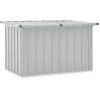 Image de Boîte de rangement de jardin Gris 109x67x65 cm