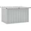 Image de vidaXL Boîte de rangement de jardin Gris 109x67x65 cm