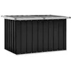 Image de Boîte de rangement de jardin Anthracite 109x67x65 cm