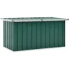 Image de Boîte de rangement de jardin Vert 129x67x65 cm