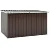Image de Boîte de rangement de jardin Marron 171x99x93 cm