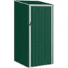 Image de vidaXL Abri de jardin Vert 87x98x159 cm Acier galvanisé