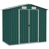 Image de Abri de jardin Vert 205x129x183 cm Acier galvanisé