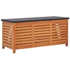 Image de Boîte de rangement de jardin 117x50x55 cm Eucalyptus solide