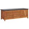 Image de vidaXL Caisse de jardin en bois massif d'eucalyptus 150 x 50 x 55 cm