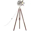 Image de vidaXL Lampadaire à trépied bois de manguier massif 180 cm