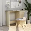 Image de vidaXL Bureau Chêne sonoma 100x50x76 cm Bois d’ingénierie