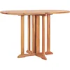 Image de vidaXL Table Pliable de Jardin Papillon 120x70x75 cm Bois Teck Solide