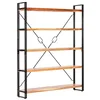 Image de Bibliothèque à 5 niveaux 140x30x180 cm Bois d acacia solide